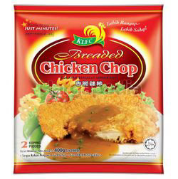 KLFC Breaded Chicken Chop 400gm KLFC Breaded Chicken Chop 400gm