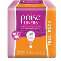 Poise Regular 19cm Liner 12s Poise Regular 19cm Liner 12s