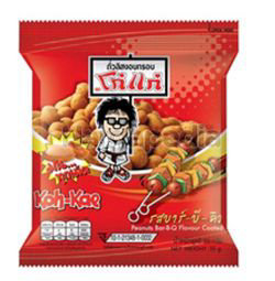 Koh Kae Peanuts BBQ Flavour Coated 35gm Koh Kae Peanuts BBQ Flavour Coated 35gm