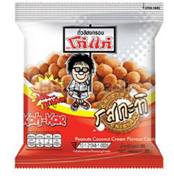 Koh Kae Peanuts Coconut Cream Flavour Coated 35gm Koh Kae Peanuts Coconut Cream Flavour Coated 35gm