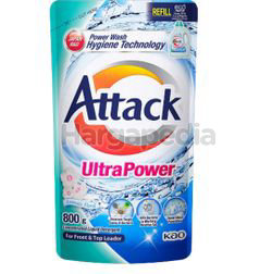 Attack Liquid Detergent Refill Ultra Power 800gm Attack Liquid Detergent Refill Ultra Power 800gm