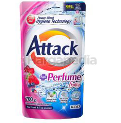 Attack Liquid Detergent Perfume Fruity Refill 700gm Attack Liquid Detergent Perfume Fruity Refill 700gm