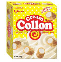 Glico Collon Biscuit Roll Cream 46gm Glico Collon Biscuit Roll Cream 46gm