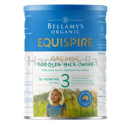 Bellamy's Organic EQUISPIRE Toddler Milk Stage 3 900gm Bellamy's Organic EQUISPIRE Toddler Milk Stage 3 900gm