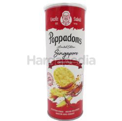 Uncle Saba's Poppadoms Chili Crab 60gm Uncle Saba's Poppadoms Chili Crab 60gm