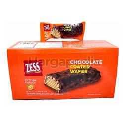 Zess Chocolate Coated Wafer Orange 24x22gm Zess Chocolate Coated Wafer Orange 24x22gm
