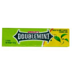 Wrigley's Doublemint Green Tea Mint Stick 13.5gm Wrigley's Doublemint Green Tea Mint Stick 13.5gm