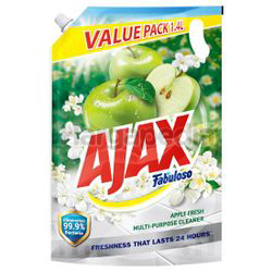 Ajax Fabuloso Floor Cleaner Refill Apple Fresh 1.4lit Ajax Fabuloso Floor Cleaner Refill Apple Fresh 1.4lit