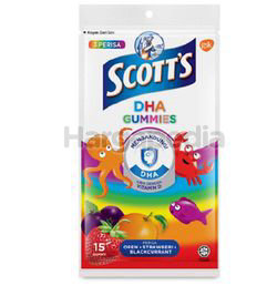 Scott's DHA Gummies Orange ,Strawberry & Blackcurrant 15s Scott's DHA Gummies Orange ,Strawberry & Blackcurrant 15s