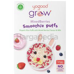 Yogood Grow Organic Smoothies Puffs With Mixed Berries Flavour & Milk 300gm Yogood Grow Organic Smoothies Puffs With Mixed Berries Flavour & Milk 300gm