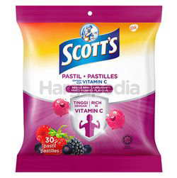 Scott's Vitamin C Mixed Berries Pastilles 30s Scott's Vitamin C Mixed Berries Pastilles 30s