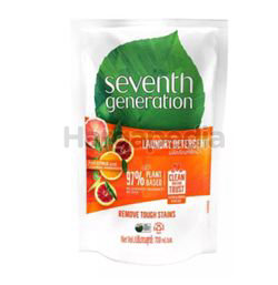 Seventh Generation Laundry Detergent Fresh Citrus Refill 700ml Seventh Generation Laundry Detergent Fresh Citrus Refill 700ml