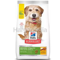 Hill's Science 7+ Senior Dog Vitality Small & Mini Chicken & Rice 6kg Hill's Science 7+ Senior Dog Vitality Small & Mini Chicken & Rice 6kg