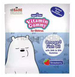 Super Kids Vitamin Gummy Omega 3 with DHA&EPA Strawberry flavour 4s Super Kids Vitamin Gummy Omega 3 with DHA&EPA Strawberry flavour 4s