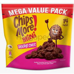 Chipsmore Mini Biscuit Double Choc 14x28gm Chipsmore Mini Biscuit Double Choc 14x28gm