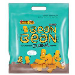 Snek Ku Bean Bean Muruku Snack Original Flavour 8x14gm Snek Ku Bean Bean Muruku Snack Original Flavour 8x14gm