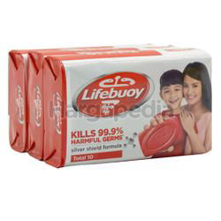 Lifebuoy Bar Soap Total 10 3x80gm Lifebuoy Bar Soap Total 10 3x80gm