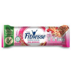 Nestle Fitnesse Breakfast Cereal Bar Red Berries 23.5gm Nestle Fitnesse Breakfast Cereal Bar Red Berries 23.5gm