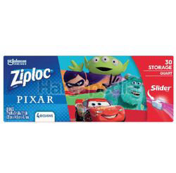 Ziploc Pixar Quart Storage Slider 30s Ziploc Pixar Quart Storage Slider 30s