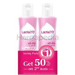 Lactacyd All Day Care Feminine Hygiene Wash 2x250ml Lactacyd All Day Care Feminine Hygiene Wash 2x250ml