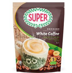 Super 3in1 Charcoal Roasted White Coffee Hazelnut 5x36gm Super 3in1 Charcoal Roasted White Coffee Hazelnut 5x36gm