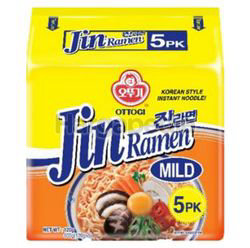Ottogi Jin Ramen Mild Multipack 5x120gm Ottogi Jin Ramen Mild Multipack 5x120gm