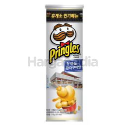 Pringles Potato Crisps Korean Grilled Garlic 110gm Pringles Potato Crisps Korean Grilled Garlic 110gm