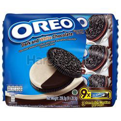 Oreo Dark & White Chocolate 9pack 256.5gm Oreo Dark & White Chocolate 9pack 256.5gm