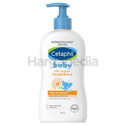 Cetaphil Baby Calendula Wash & Shampoo 399ml Cetaphil Baby Calendula Wash & Shampoo 399ml
