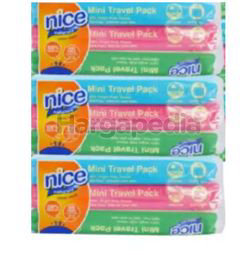 Nice Facial Tissues Mini Travel Pack 9x50s Nice Facial Tissues Mini Travel Pack 9x50s