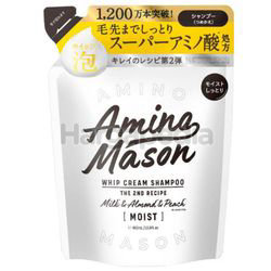 Amino Mason Moist Whip Cream Shampoo Refill 400ml Amino Mason Moist Whip Cream Shampoo Refill 400ml