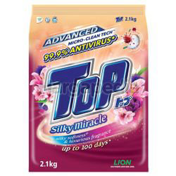 Top Detergent Powder Silky Miracle 2.1kg Top Detergent Powder Silky Miracle 2.1kg