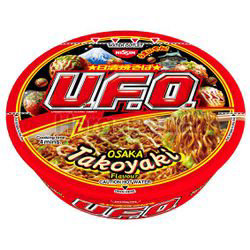 Nissin UFO Bowl Noodle Osaka Takoyaki 97gm Nissin UFO Bowl Noodle Osaka Takoyaki 97gm