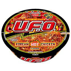 Nissin UFO Bowl Noodle Korean Hot Chicken 99gm Nissin UFO Bowl Noodle Korean Hot Chicken 99gm