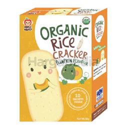 Apple Monkey Organic Rice Cracker Pumpkin 30gm Apple Monkey Organic Rice Cracker Pumpkin 30gm