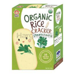 Apple Monkey Organic Rice Cracker Spinach 30gm Apple Monkey Organic Rice Cracker Spinach 30gm