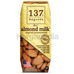 137 Degrees Almond Milk Unsweeted 180ml 137 Degrees Almond Milk Unsweeted 180ml
