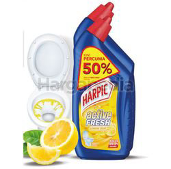 Harpic Active Cleaning Gel Lemon Zest 750ml + 500ml Harpic Active Cleaning Gel Lemon Zest 750ml + 500ml
