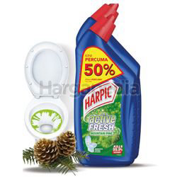 Harpic Active Cleaning Gel Mountain Pine 750ml + 500ml Harpic Active Cleaning Gel Mountain Pine 750ml + 500ml