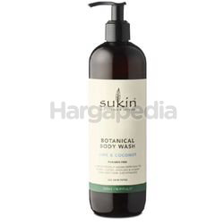 Sukin Botanical Body Wash Lime & Coconut 500ml Sukin Botanical Body Wash Lime & Coconut 500ml