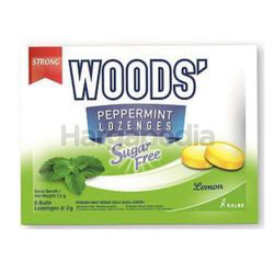 Woods' Peppermint Drops Sugar Free Lemon 15gm 6s Woods' Peppermint Drops Sugar Free Lemon 15gm 6s