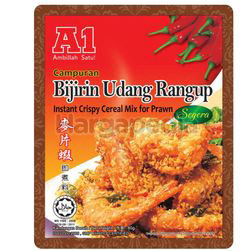 A1 Instant Crispy Cereal Mix for Prawn 80gm A1 Instant Crispy Cereal Mix for Prawn 80gm