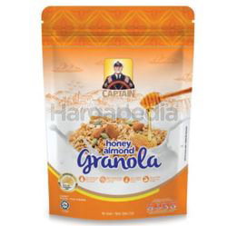 Captain Oats Granola Honey Almond 250gm Captain Oats Granola Honey Almond 250gm