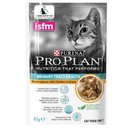 Purina Pro Plan Adult Urinary Tract Health Chicken Wet Cat Food Pouch 85gm Purina Pro Plan Adult Urinary Tract Health Chicken Wet Cat Food Pouch 85gm