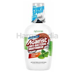 Against 24 Antibacterial Mouth Wash Fresh MInt 500ml Against 24 Antibacterial Mouth Wash Fresh MInt 500ml