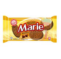 Hup Seng Ping Pong Marie Chocolate Biscuits 298gm Hup Seng Ping Pong Marie Chocolate Biscuits 298gm
