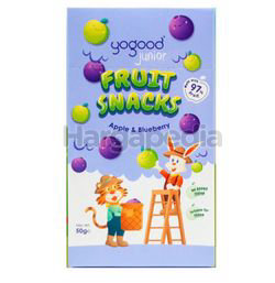 Yogood Junior Fruit Snack Apple & Blueberry 50gm Yogood Junior Fruit Snack Apple & Blueberry 50gm