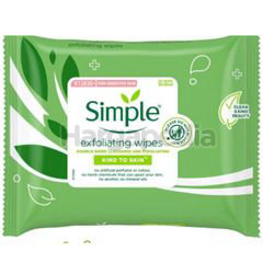 Simple Exfoliating Cleansing Facial Wipes 25s Simple Exfoliating Cleansing Facial Wipes 25s