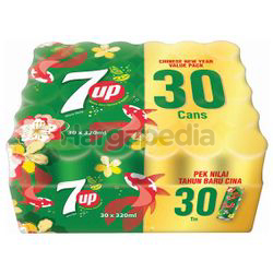 7-Up Regular Can CNY Pack 30x320ml 7-Up Regular Can CNY Pack 30x320ml
