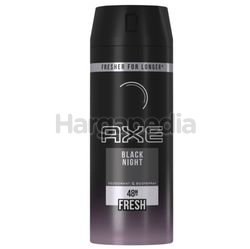 Axe Men Deodorant Body Spray Black Night 150ml Axe Men Deodorant Body Spray Black Night 150ml